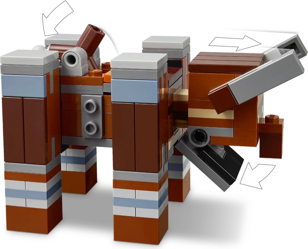 เลโก้ LEGO Minecraft 21278 The Pillager Outpost and Ravager