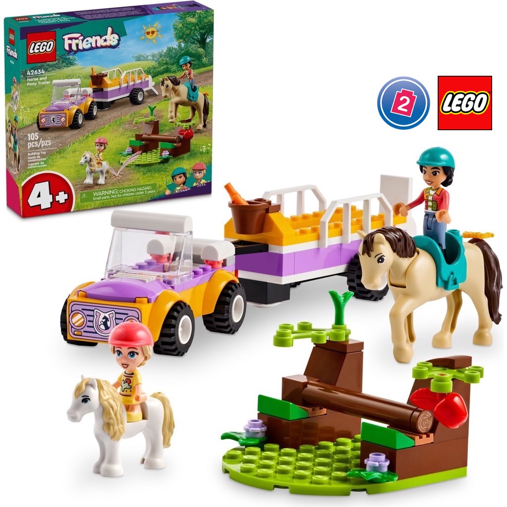 เลโก้ LEGO Friends 42634 Horse and Pony Trailer