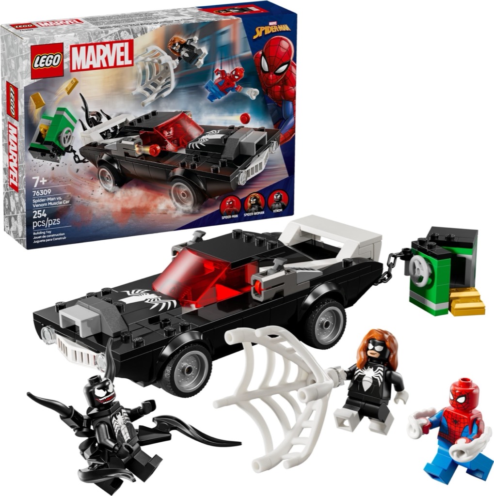 เลโก้ LEGO Super Heroes 76309 Spider-Man vs. Venom Muscle Car