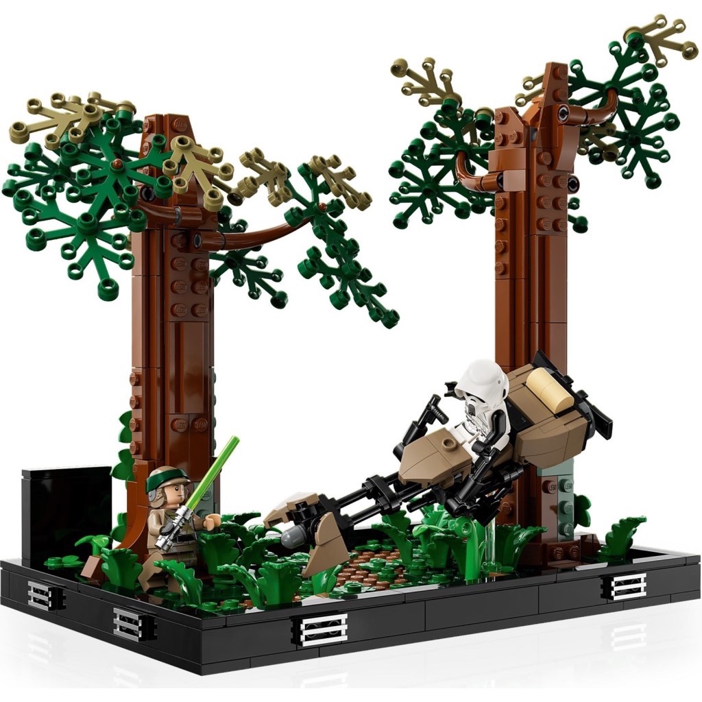 เลโก้ LEGO Star Wars 75353 Endor Speeder Chase Diorama