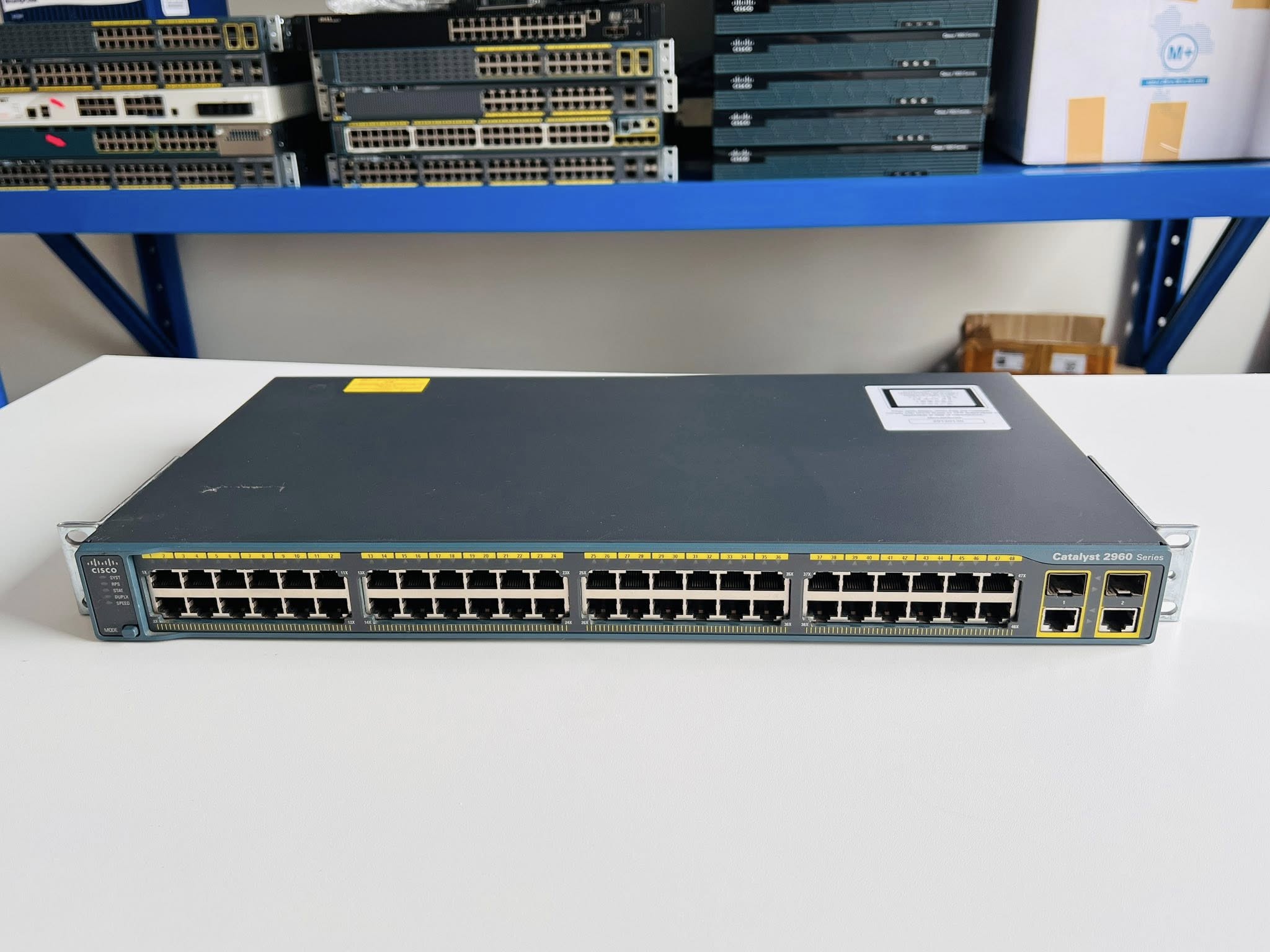 Cisco 2960 48port uplink sfp 1G สวิทซิสโก้มือสองพร้อมใช้งาน