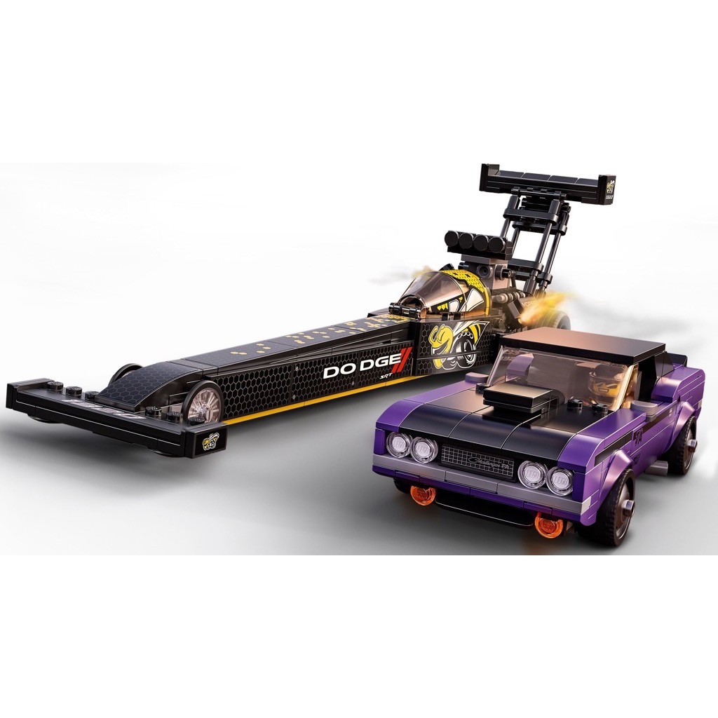 เลโก้ LEGO Speed Champions 76904 Mopar Dodge//SRT Top Fuel Dragster and 1970 Dodge Challenger T/A