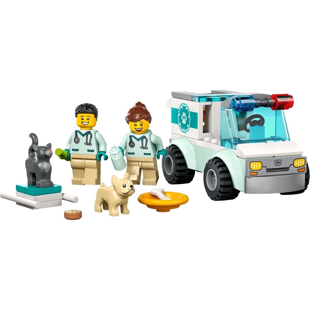 เลโก้ LEGO City 60382 Vet Van Rescue สำเนา