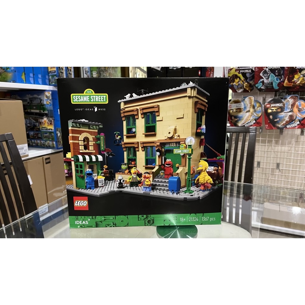 เลโก้ LEGO Exclusives 21324 123 Sesame Street (กล่องไม่สวย-Damaged Box)