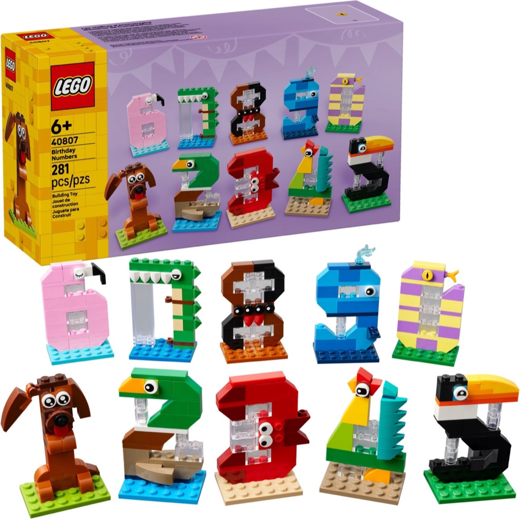 เลโก้ LEGO Exclusives 40807 Birthday Numbers