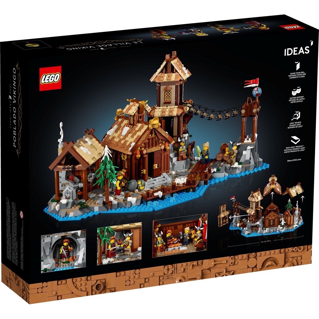 เลโก้ LEGO Exclusives 21343 Ideas - Viking Village