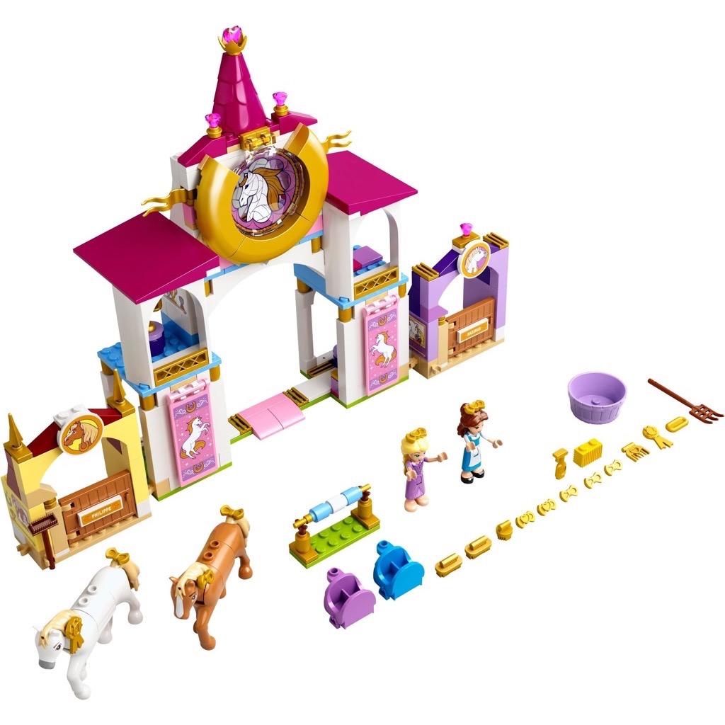 เลโก้ LEGO Disney 43195 Belle and Rapunzel's Royal Stables