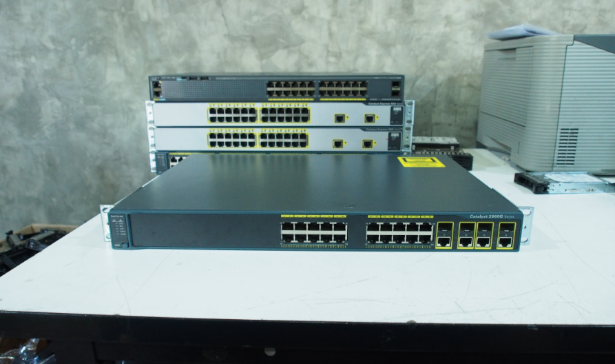 Cisco 2960G-24TC-L 10/100/1000 มือ 2 พร้อมใช้งาน