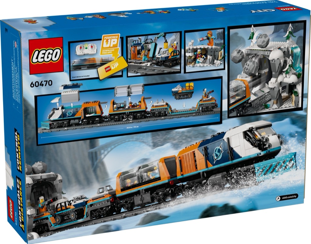 เลโก้ LEGO City 60470 Explorers’ Arctic Polar Express Train