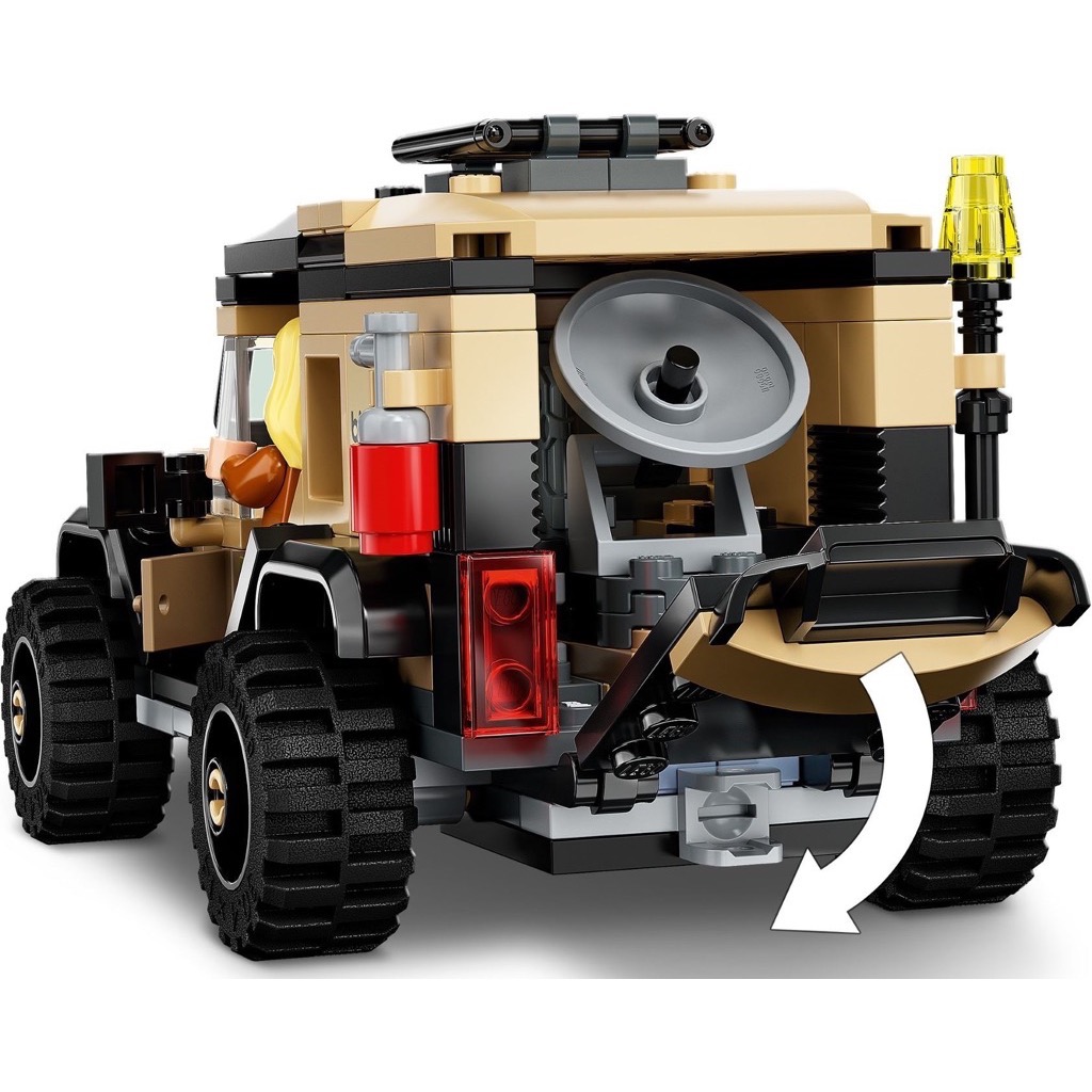 เลโก้ LEGO Jurassic World 76951 Pyroraptor & Dilophosaurus Transport