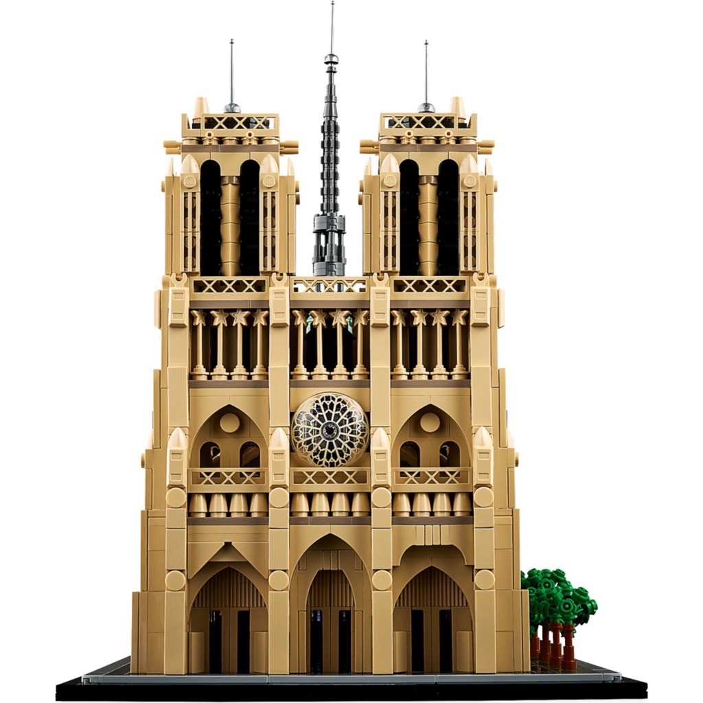 เลโก้ LEGO Architecture 21061 Notre-Dame de Paris (มีกล่องกระดาษนำ้ตาลตรงรุ่น)
