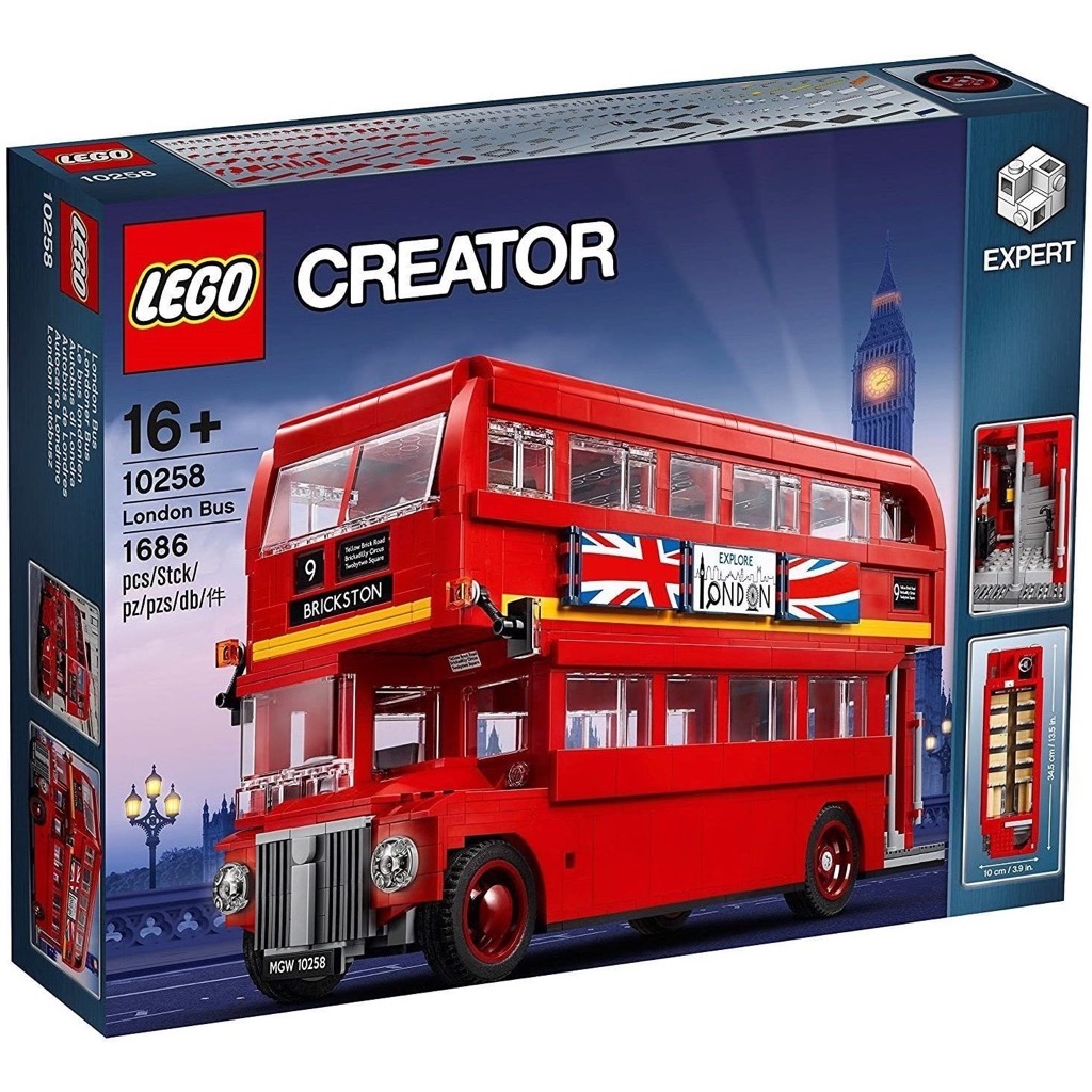 LEGO Exclusives 10258 London Bus (กล่องไม่สวย-Damaged Box)