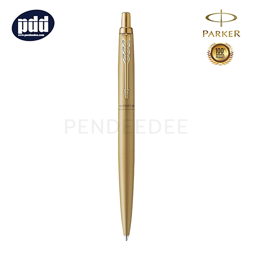 ปากกาสลักชื่อ PARKER ปากกาลูกลื่น ป๊ากเกอร์ จ๊อตเตอร์ เอ็กซ์แอล โมโนโครม สีทอง PARKER PARKER Jotter XL Monochrome Gold Ballpoint Pen