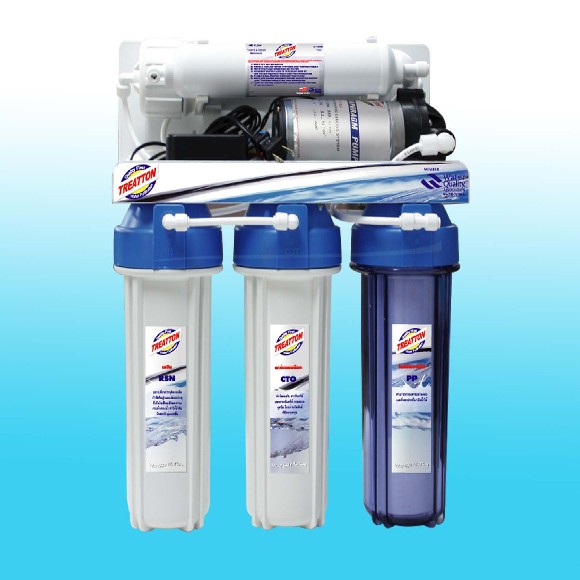 เครื่องกรองน้ำ RO 50 GPD 5 ขั้นตอน TREATTON
