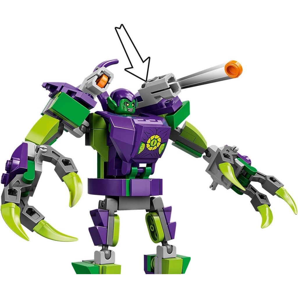 เลโก้ LEGO Super Heroes 76219 Spider-Man & Green Goblin Mech Battle