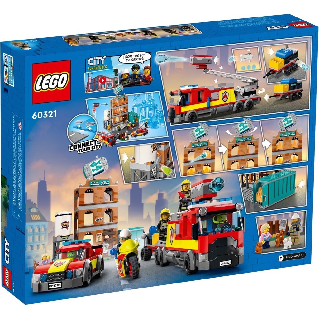 เลโก้ LEGO City 60321 Fire Brigade