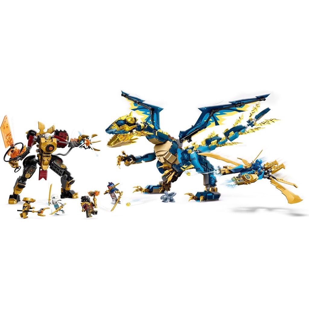 เลโก้ LEGO Ninjago 71796 Elemental Dragon vs. The Empress Mech