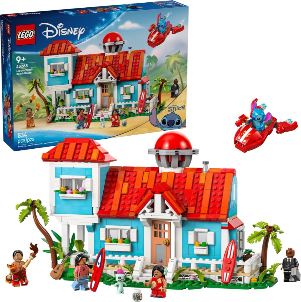 เลโก้ LEGO Disney 43268 Lilo and Stitch Beach House