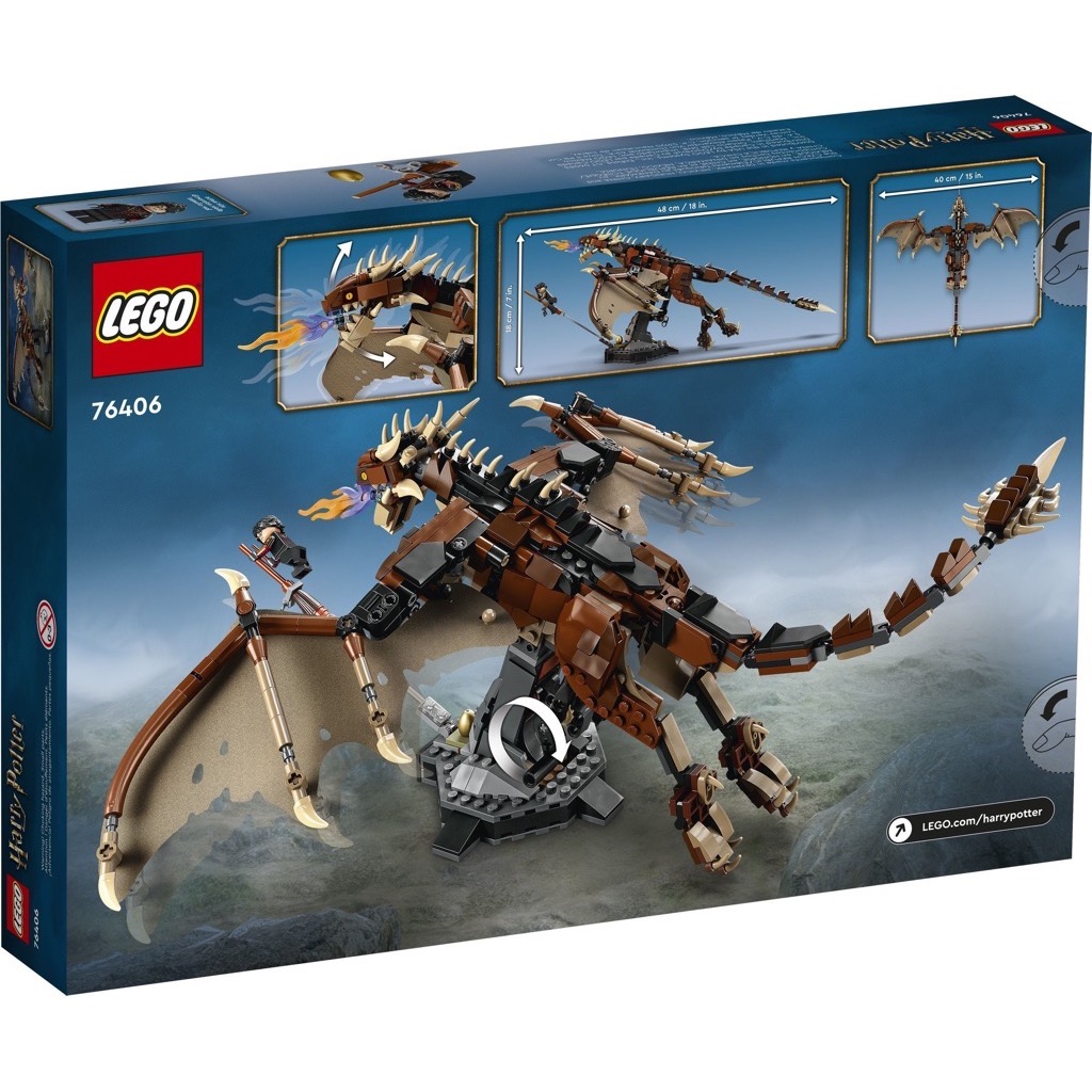 เลโก้ LEGO Harry Potter 76406 Hungarian Horntail Dragon