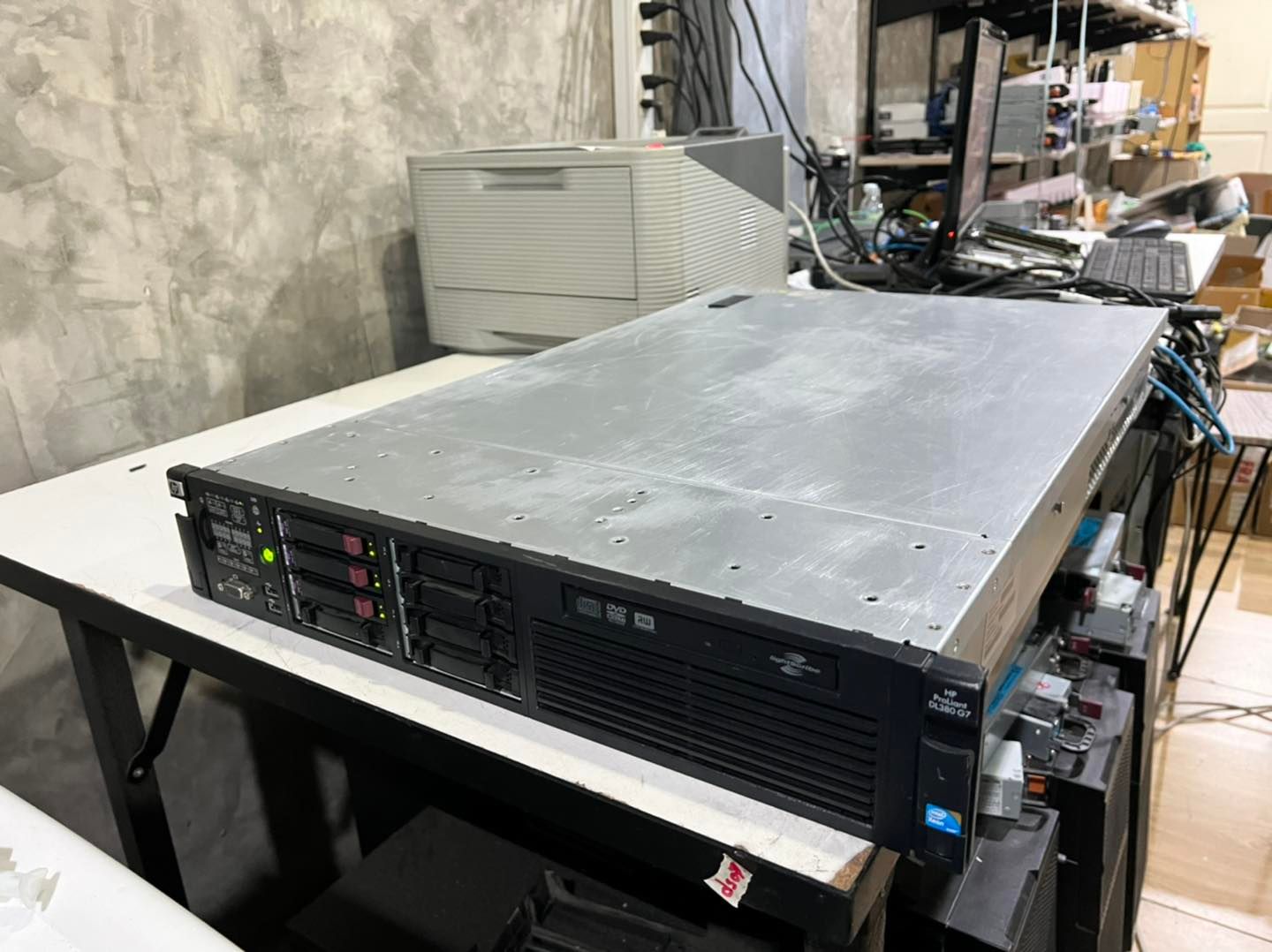 hp dl380 Gen7 server 2cpu มือสองพร้อมใช้งาน