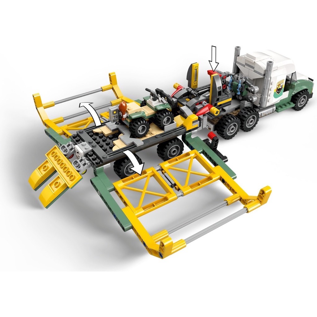 เลโก้ LEGO Jurassic World 76966 Dinosaur Missions: Allosaurus Transport Truck