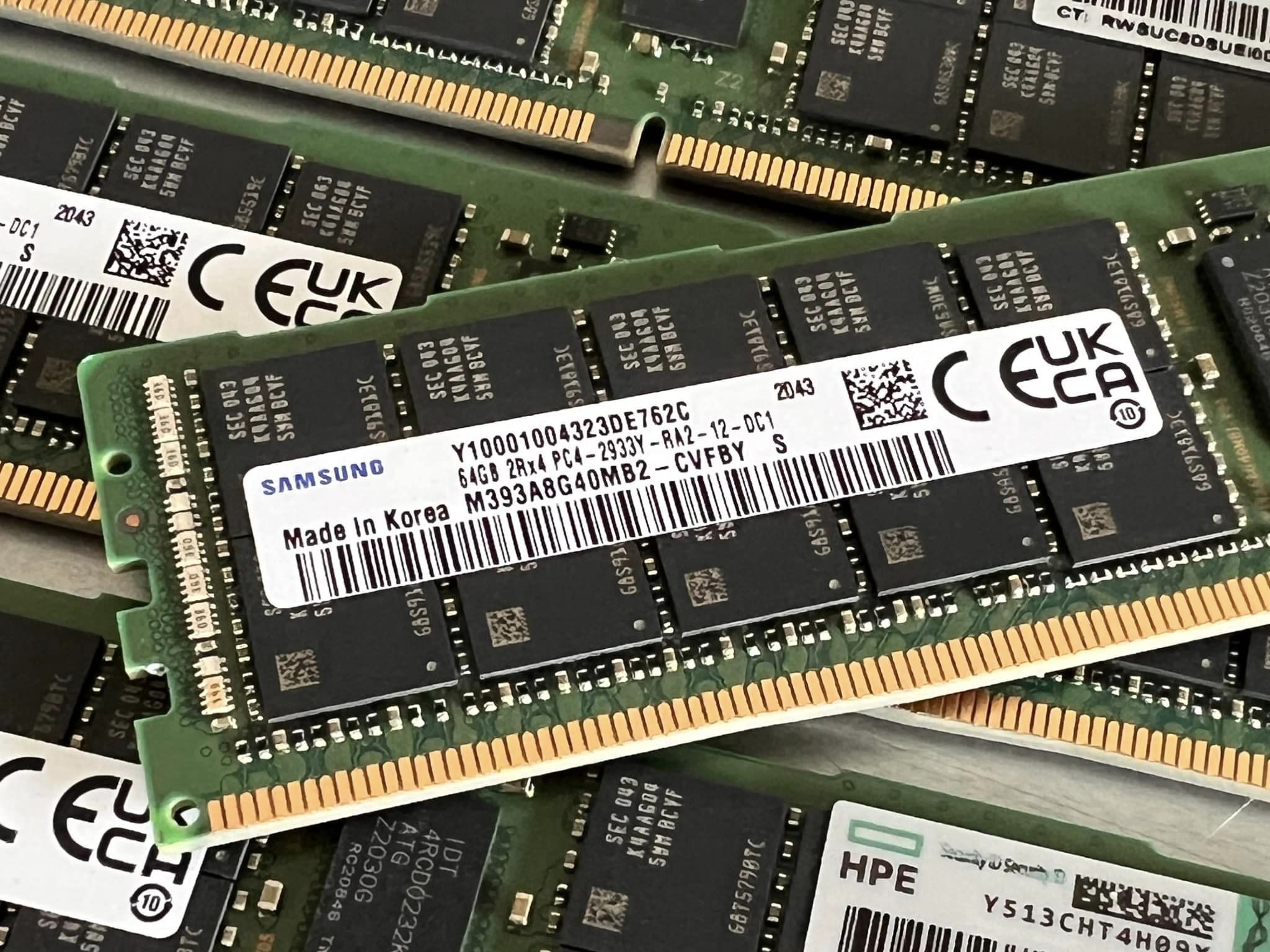 ram server 64gb ecc ddr4 2933Y 23400 แรมเซิร์ฟเวอร์มือสองพร้อมใช้งาน
