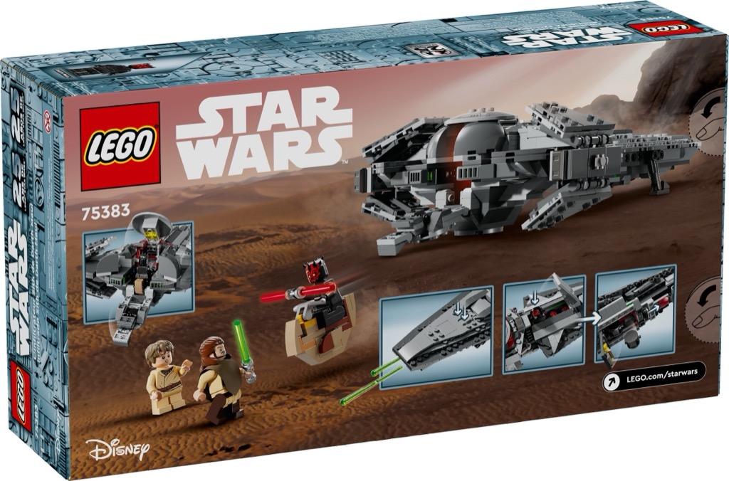 เลโก้ LEGO Star Wars 75383 Darth Maul's Sith Infiltrator