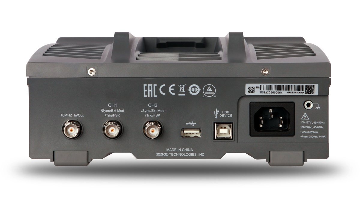 RIGOL DG822 Function/Arbitrary Waveform Generator