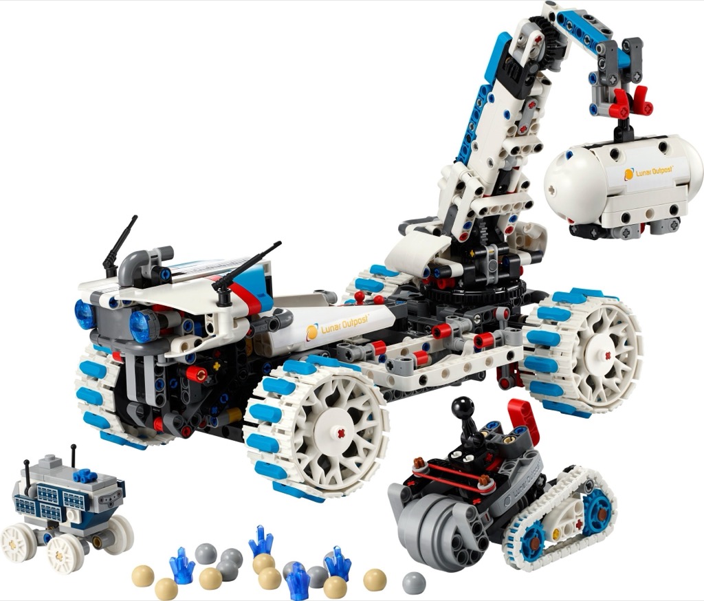 เลโก้ LEGO Technic 42211 Lunar Outpost Moon Rover Space Vehicle