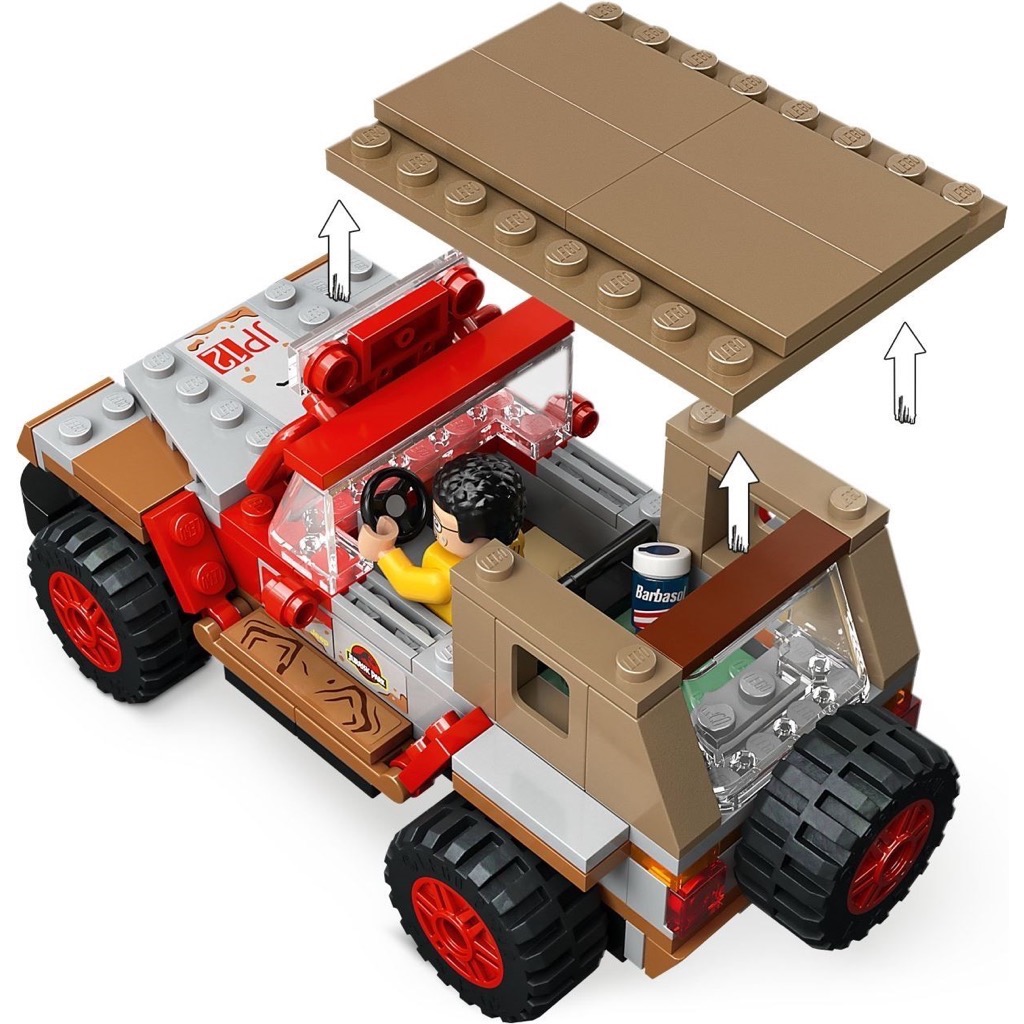 เลโก้ LEGO Jurassic World 76958 Dilophosaurus Ambush