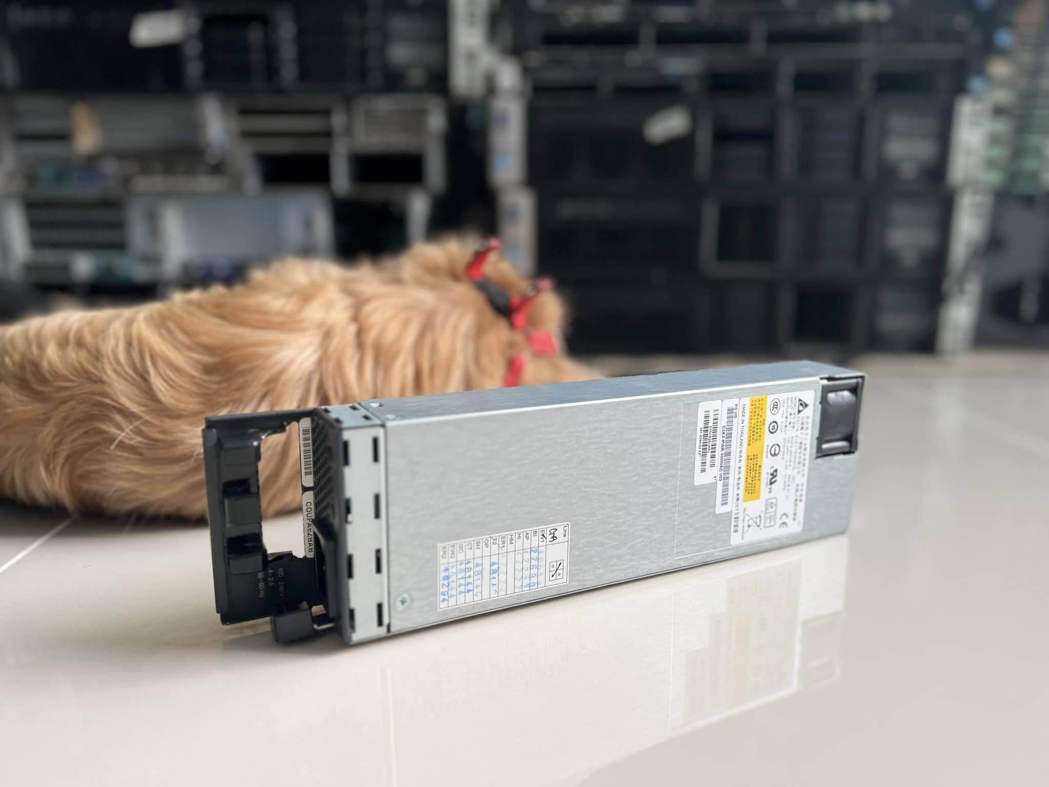 Power Cisco 3750X 3560X 350W พาวเวอร์มือสองพร้อมใช้งาน