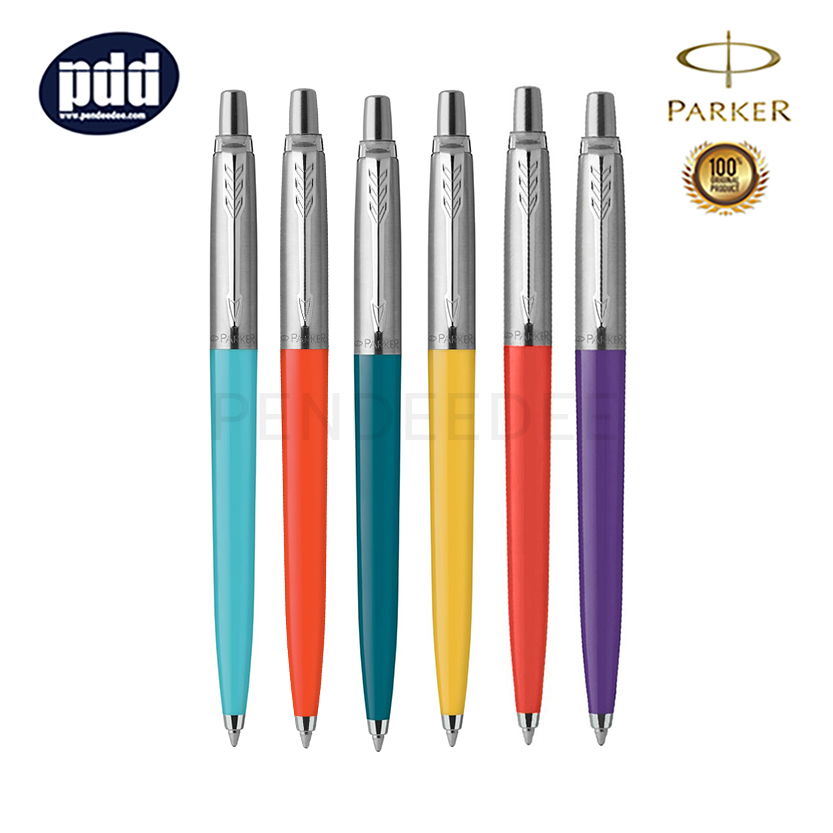 PARKER-Jotter-Stainless-Ballpoint-Pen-ปากกาลูกลื่น-ปากกาพรีเมี่ยม