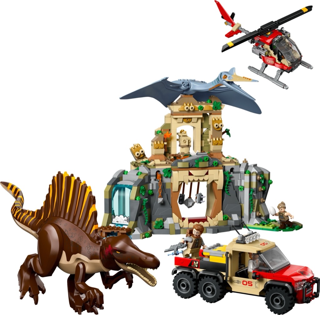 เลโก้ LEGO Jurassic World 76976 Spinosaurus & Quetzalcoatlus Air Mission