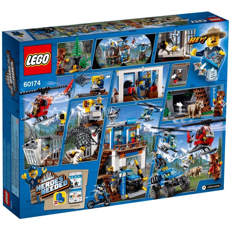 LEGO City 60174 Mountain Police Headquarters