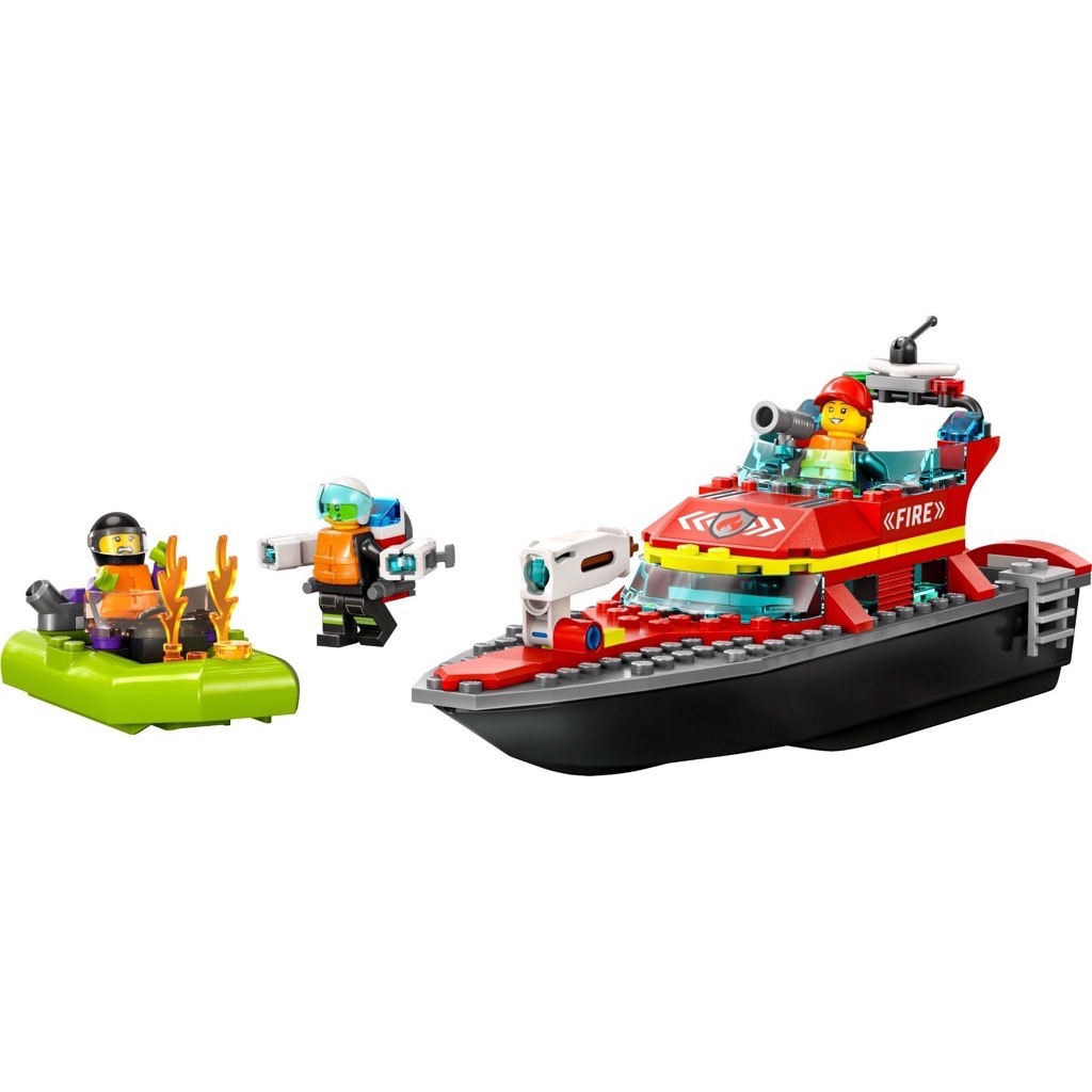 เลโก้ LEGO City 60373 Fire Rescue Boat