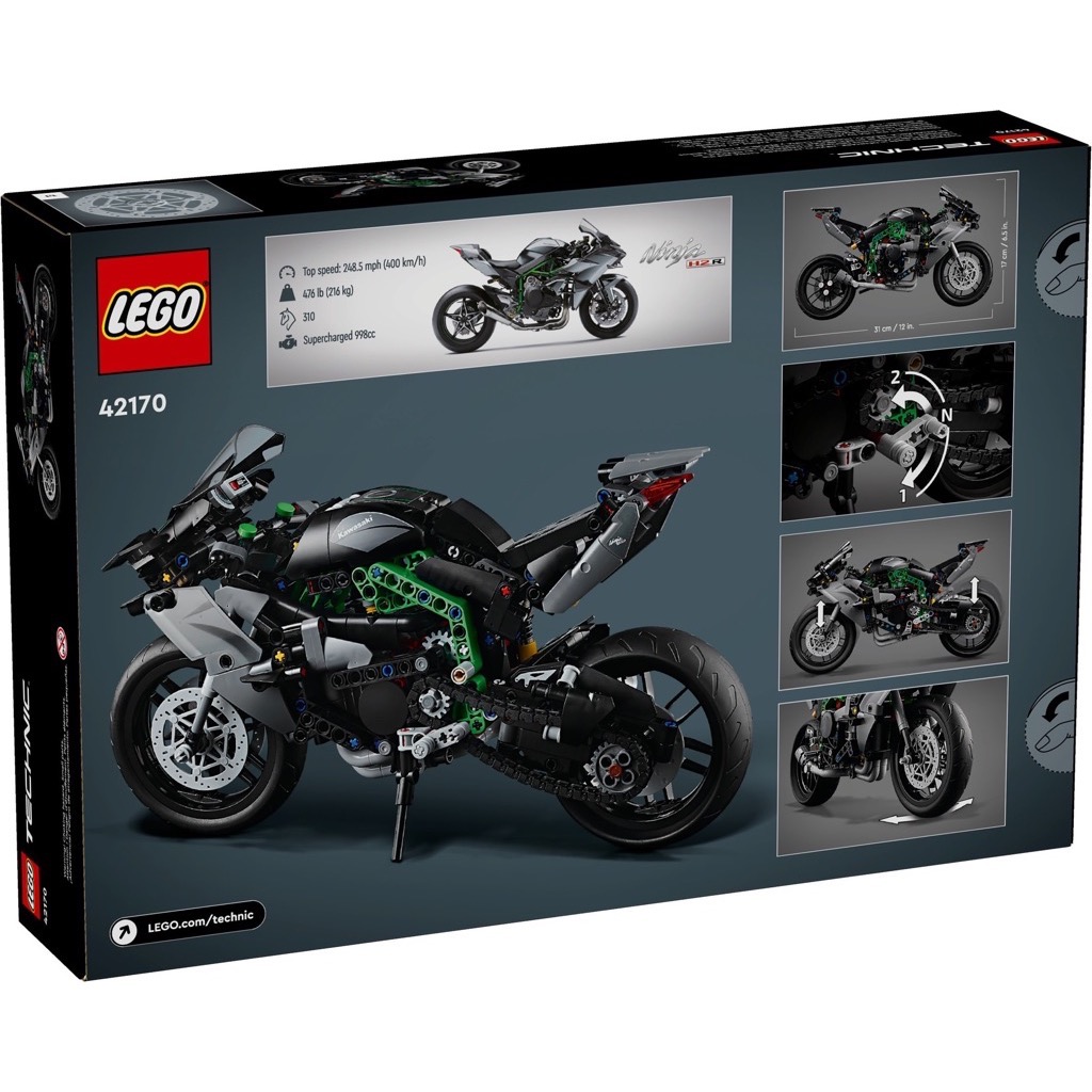 เลโก้ LEGO Technic 42170 Kawasaki Ninja H2R