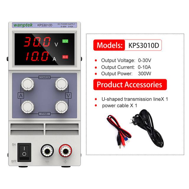 Wanptek KPS3010D Switching DC Power Supply
