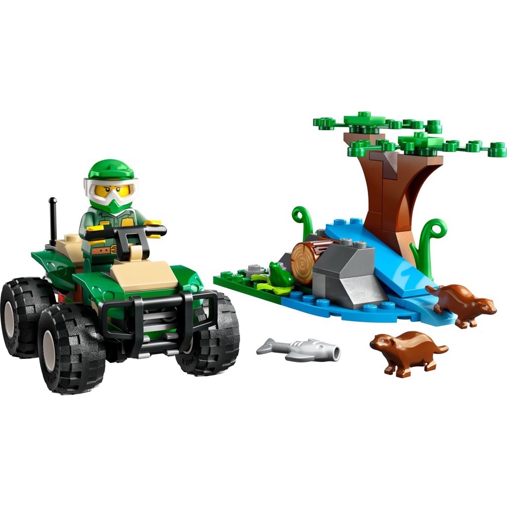 เลโก้ LEGO City 60394 ATV and Otter Habitat