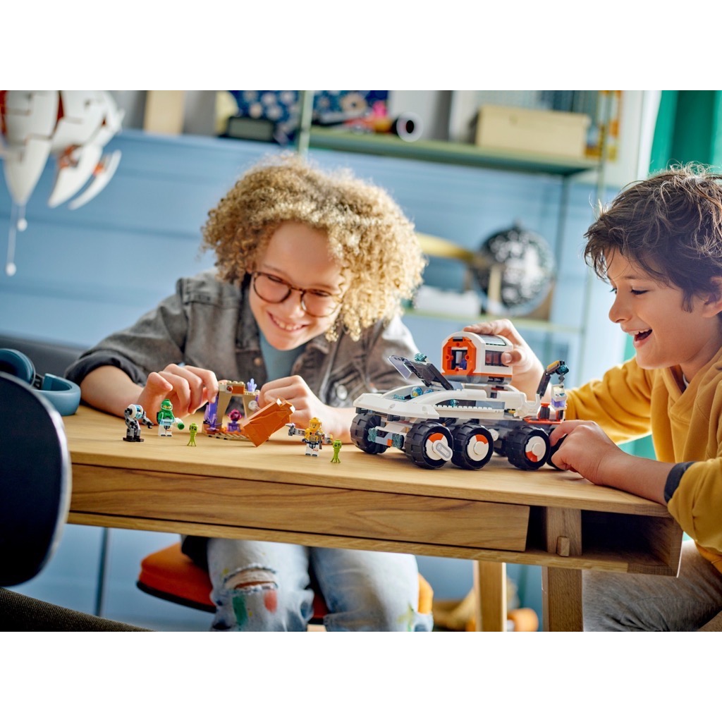 เลโก้ LEGO City 60432 Command Rover and Crane Loader