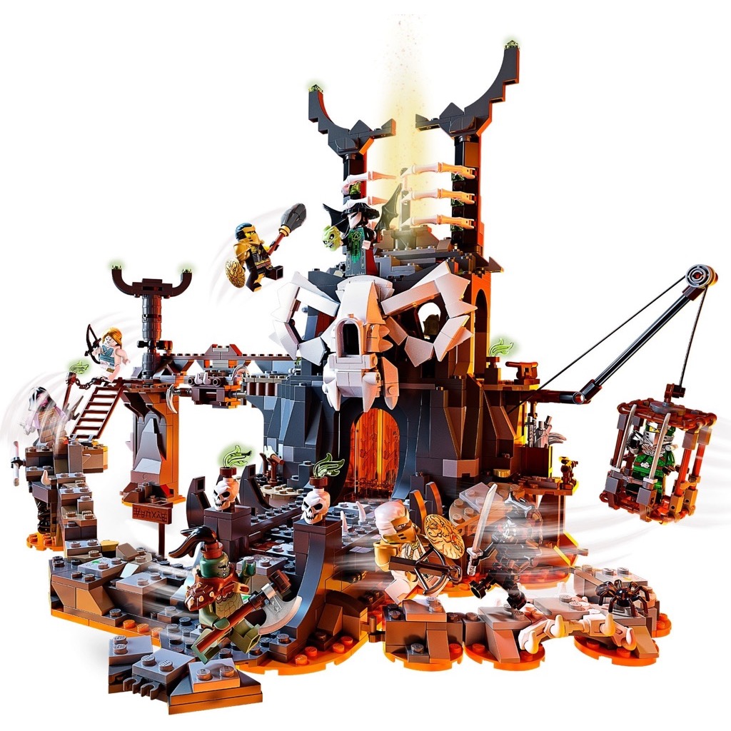 เลโก้ LEGO Ninjago 71722 Skull Sorcerer's Dungeons