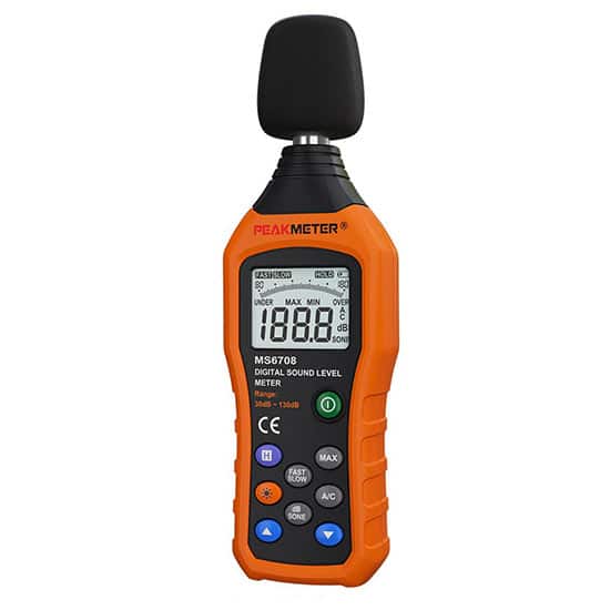 PEAKMETER PM6708 Digital Sound Level Meter