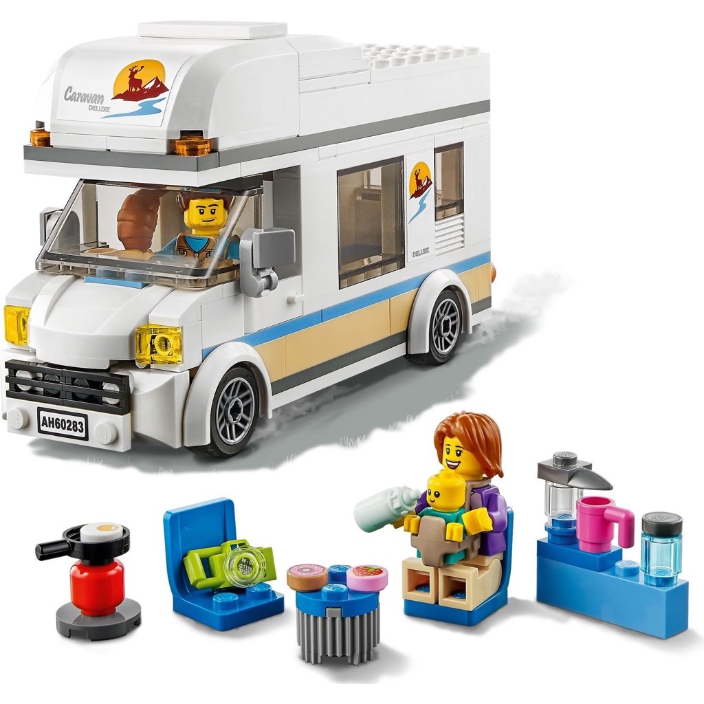 เลโก้ LEGO City 60283 HOLIDAY CAMPER VAN