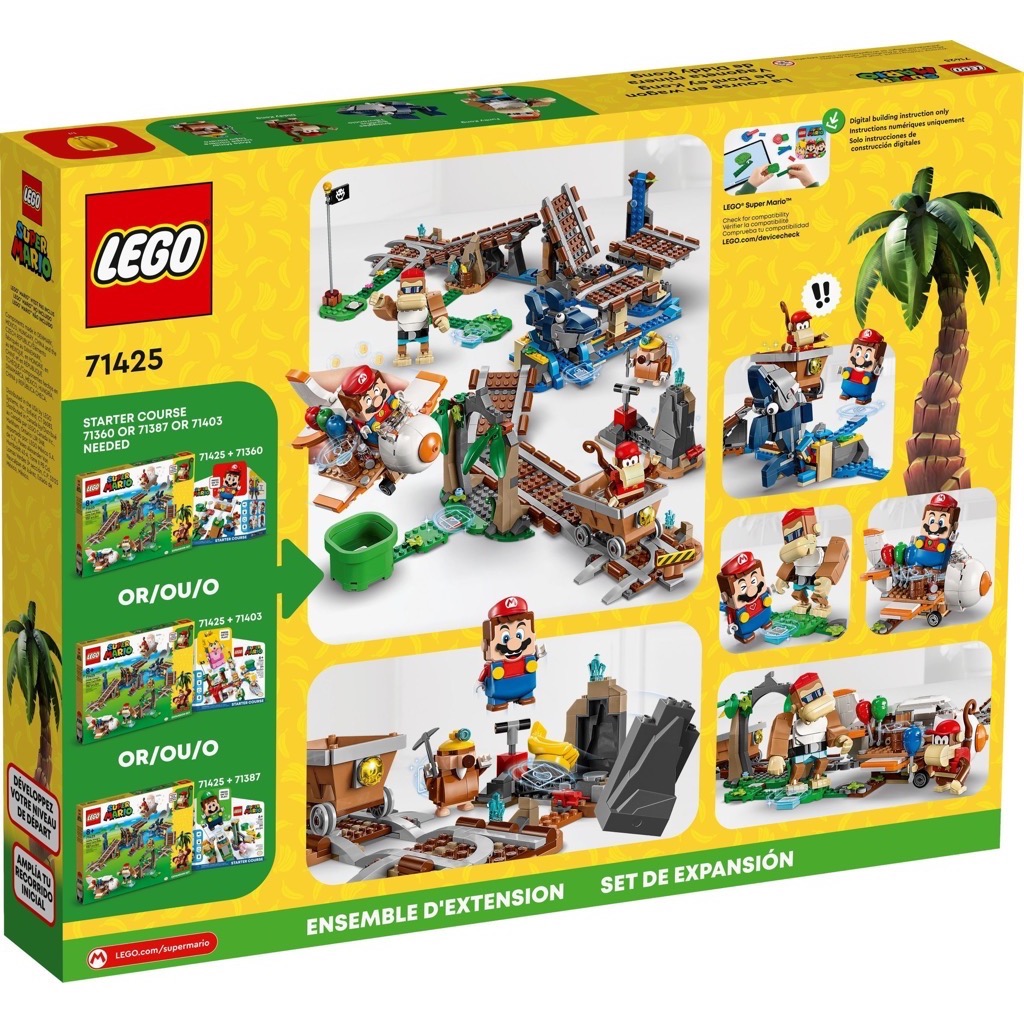 เลโก้ LEGO Super Mario 71425 Diddy Kong's Mine Cart Ride