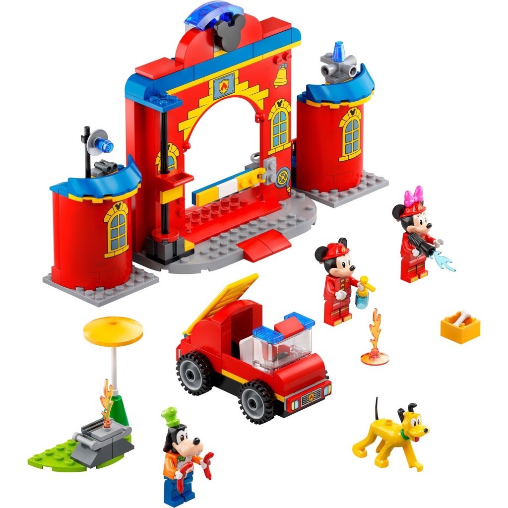 เลโก้ LEGO Disney 10776 Mickey & Friends Fire Truck & Station