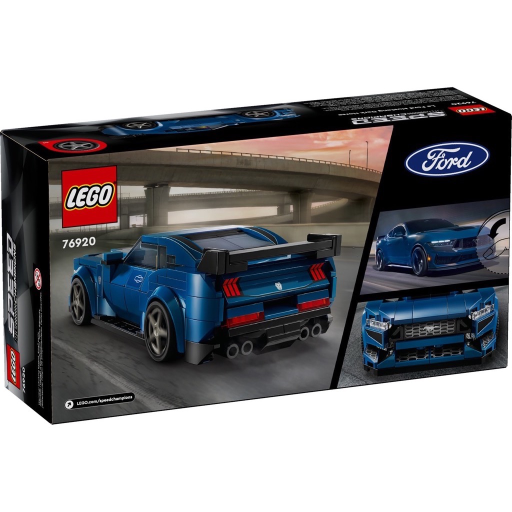 เลโก้ LEGO Speed Champions 76920 Ford Mustang Dark Horse