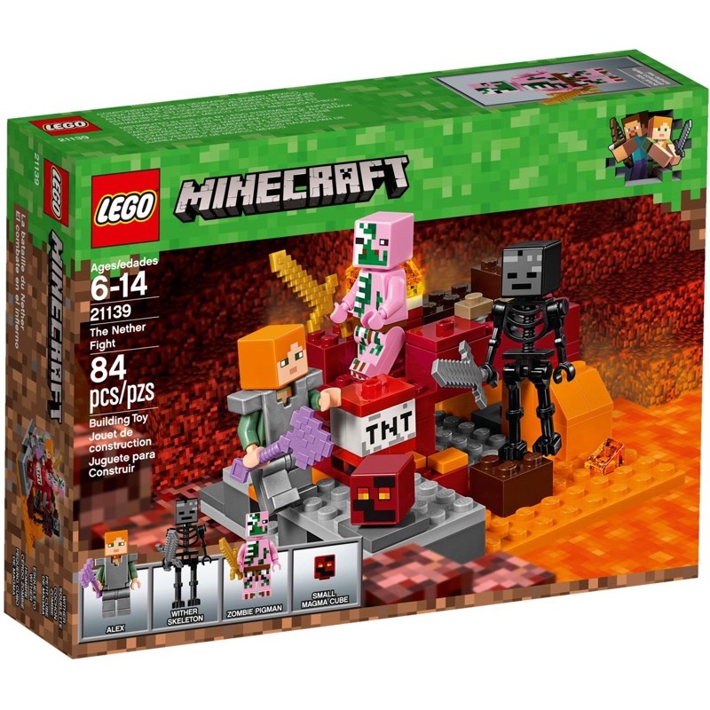 LEGO Minecraft 21139 The Nether Fight