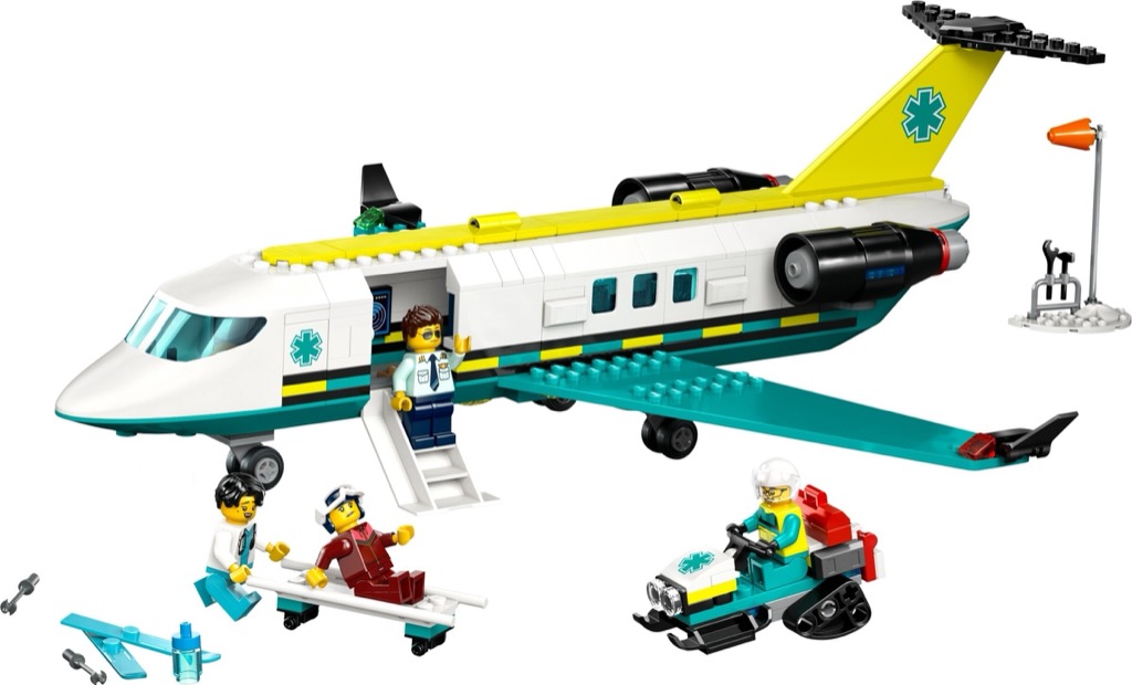 เลโก้ LEGO City 60465 Emergency Air Ambulance Plane