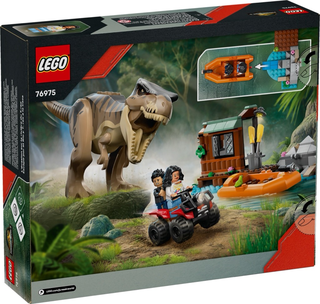 เลโก้ LEGO Jurassic World 76975 T. rex River Escape