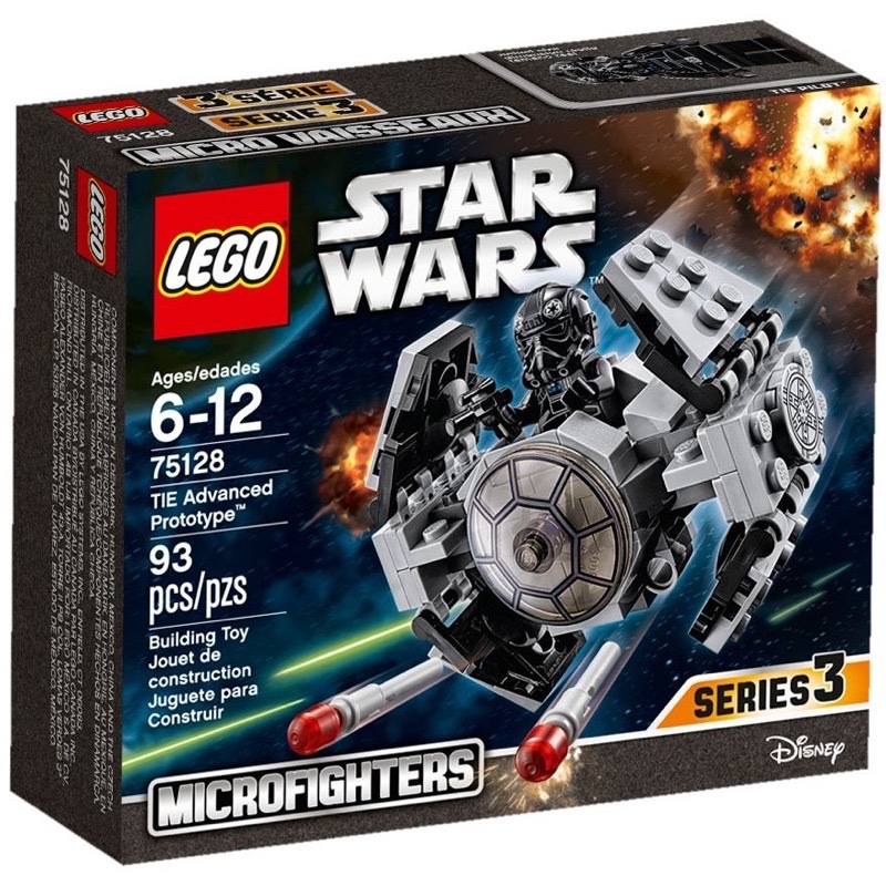 LEGO Star Wars 75128 TIE Advanced Prototype