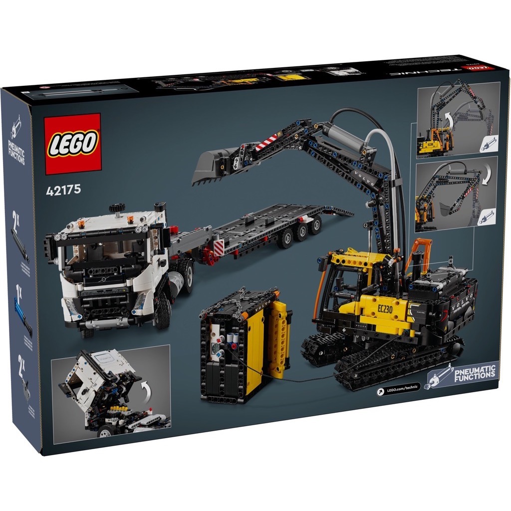 เลโก้ LEGO Technic 42175 Volvo FMX Truck & EC230 Electric Excavator